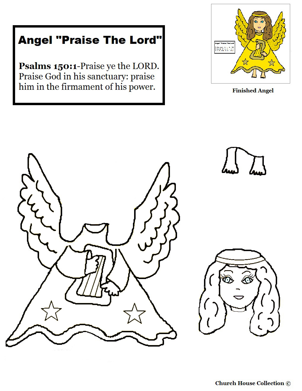 Angel Activity Sheet
